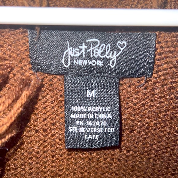 🤎🌼🤍 Brown daisy, cropped knitted sweeter.🤎🌼🤍 - Picture 2 of 4